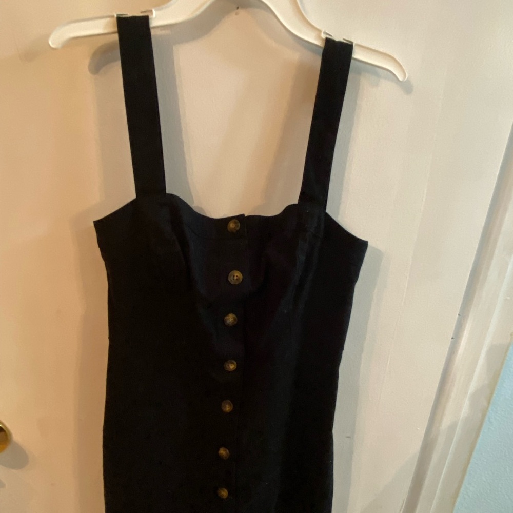 SALE Black button dress from Hollister (SIZE SMALL)